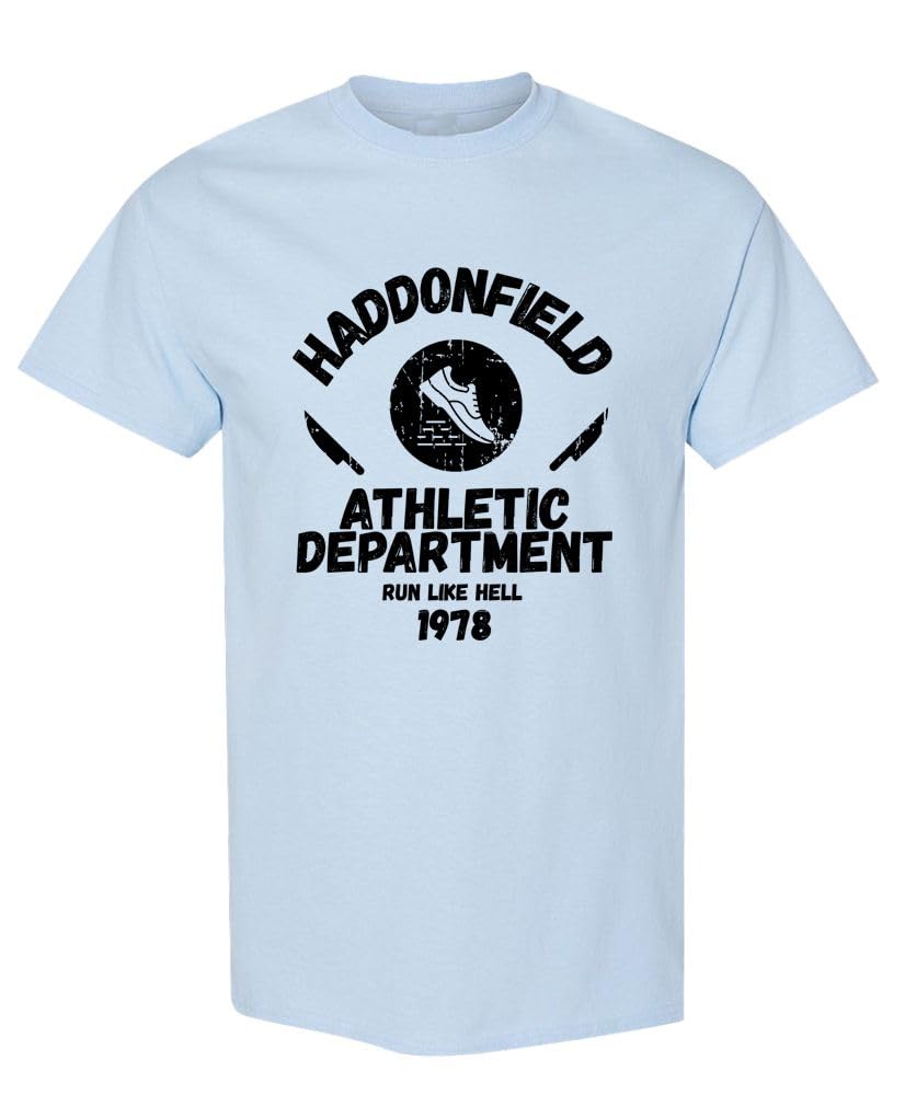 Haddonfield Athletic Department — Light Blue T-Shirt — front
