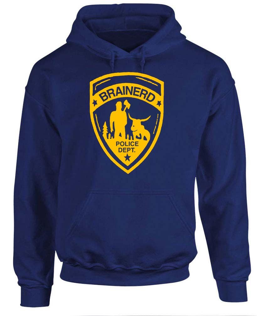 Brainerd Police Department — Navy Hoodie — front