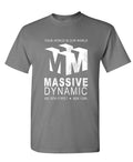 Massive Dynamic — Charcoal T-Shirt — front