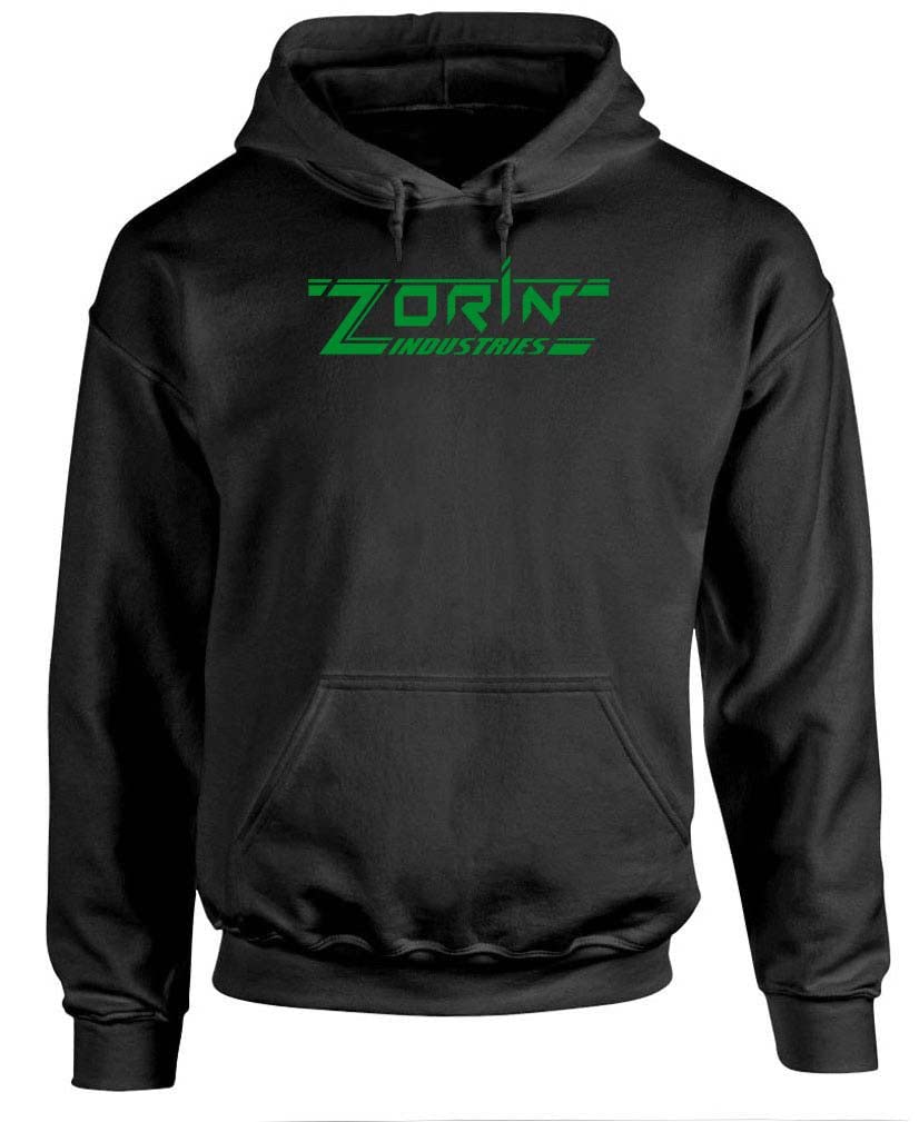 Zorin Industries — Black Hoodie — front