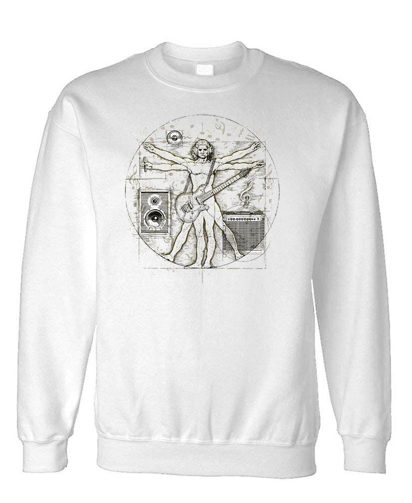 Vitruvian Music — White Sweatshirt — front