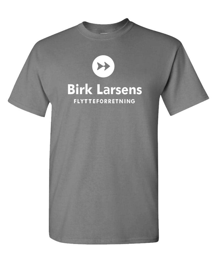 Birk Larsens Moving Service — Charcoal T-Shirt — front