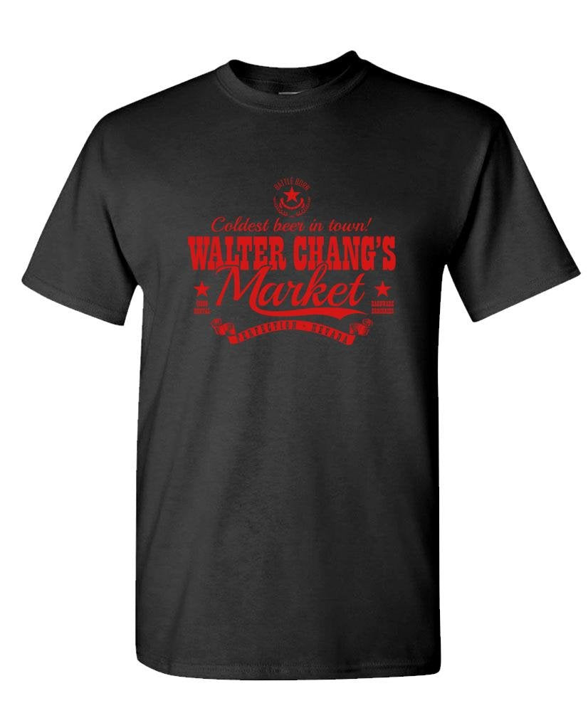 Walter Chang's Market — Black T-Shirt — front