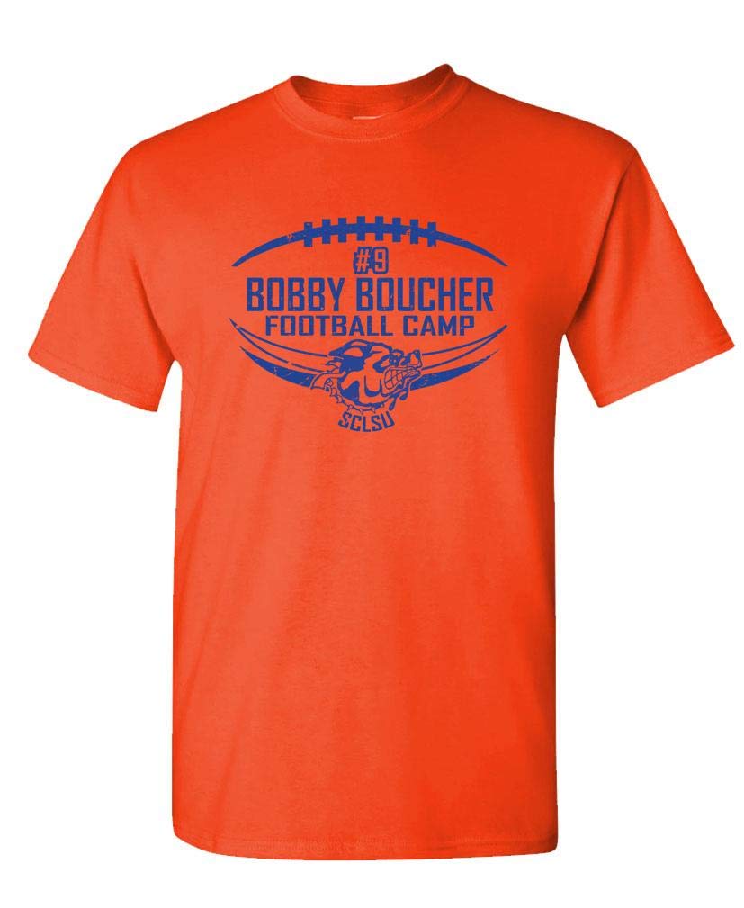Bobby Boucher Football Camp — Orange T-Shirt — front