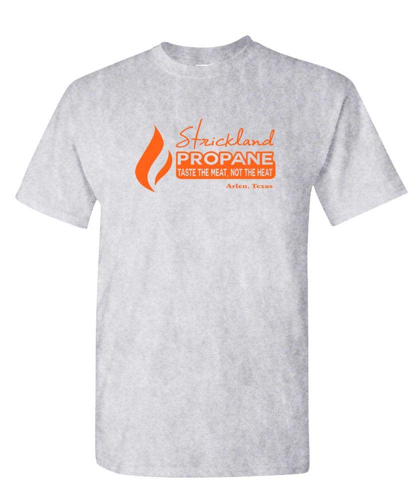 Strickland Propane — Sport Gray T-Shirt — front