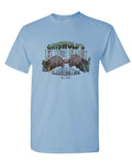 Griswold's Illumination Est. 1989 Funny Christmas — Light Blue T-Shirt — front