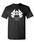 Nakatomi Corporation — Black T-Shirt — front