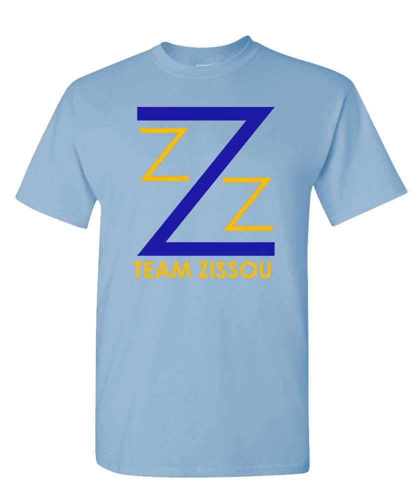 Team Zissou — Light Blue T-Shirt — front