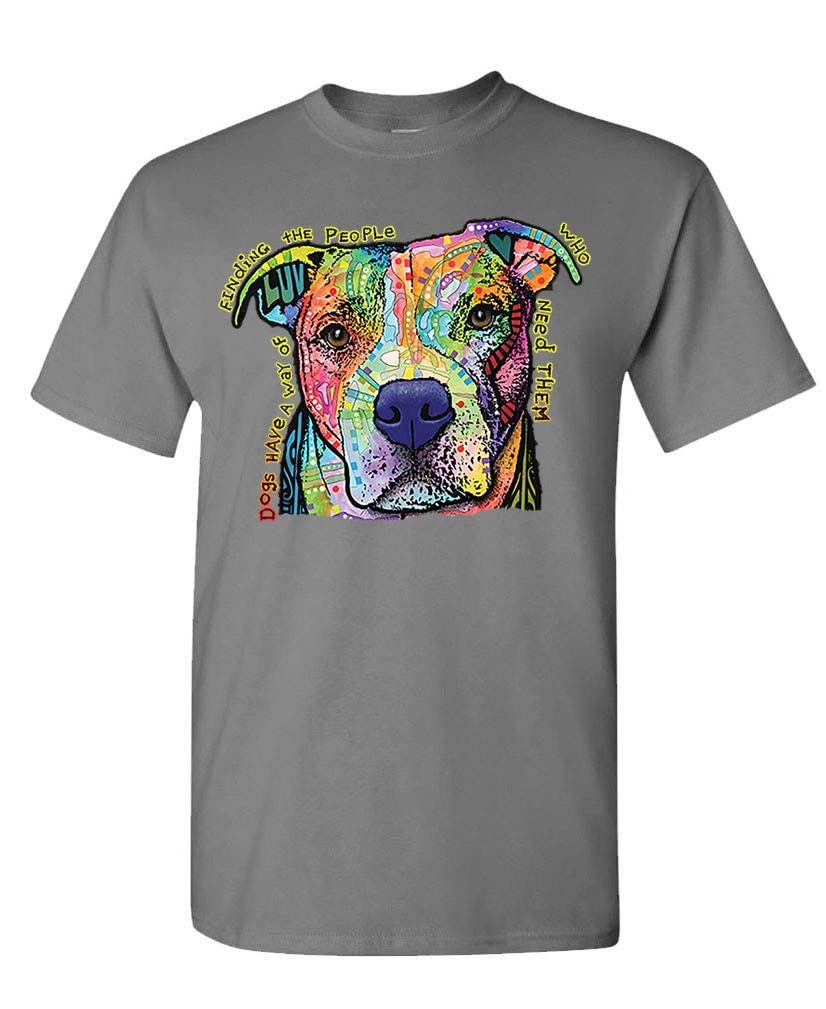 Dogs Have a Way — Charcoal T-Shirt — front