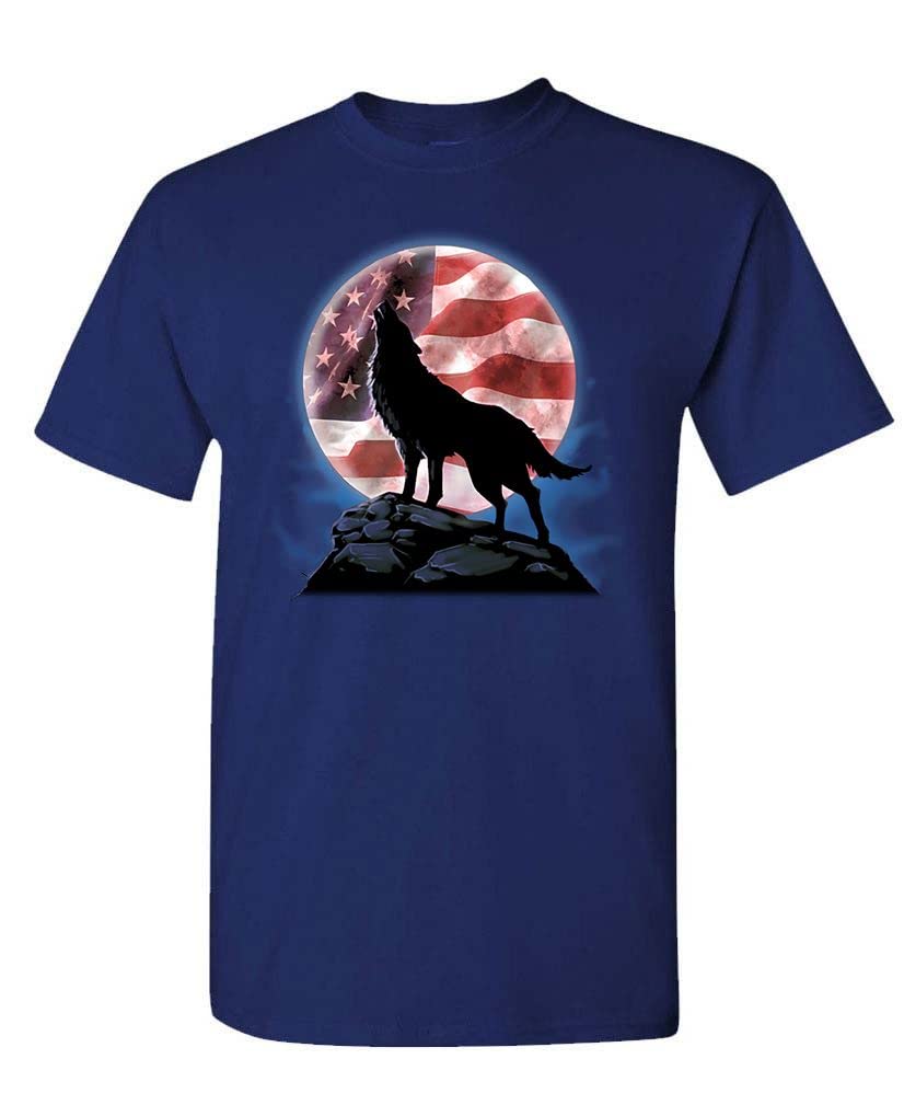 American Howl — Navy T-Shirt — front