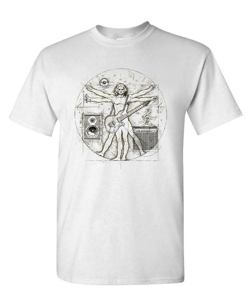 Vitruvian Music — White T-Shirt — front