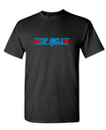 Top Uncle — Black T-Shirt — front
