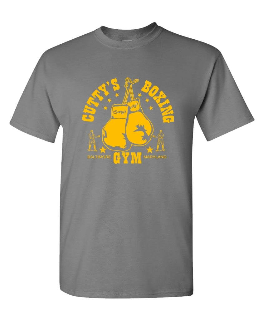 Cutty's Boxing Gym — Charcoal T-Shirt — front