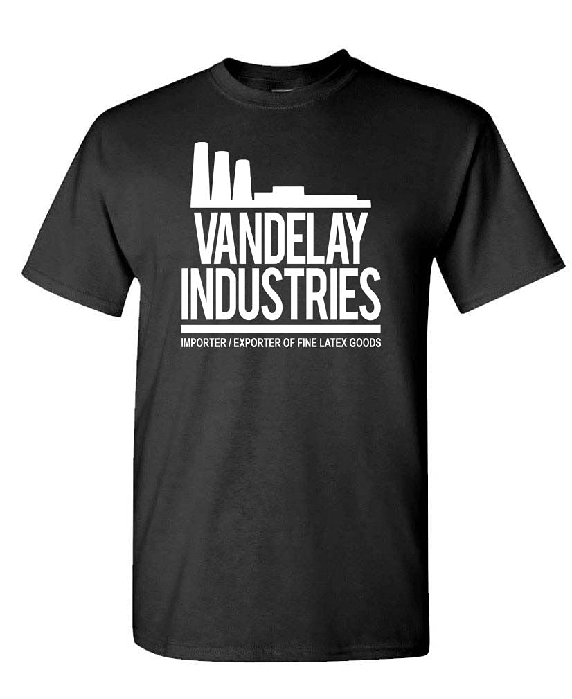 Vandelay Industries — Black T-Shirt — front