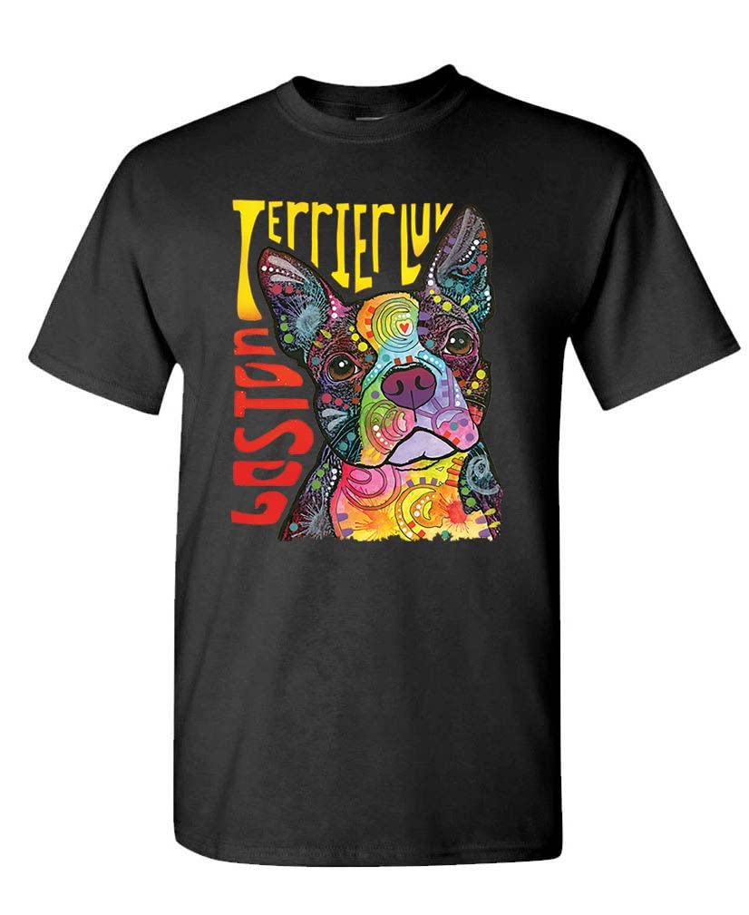 Terrier Luv — Black T-Shirt — front