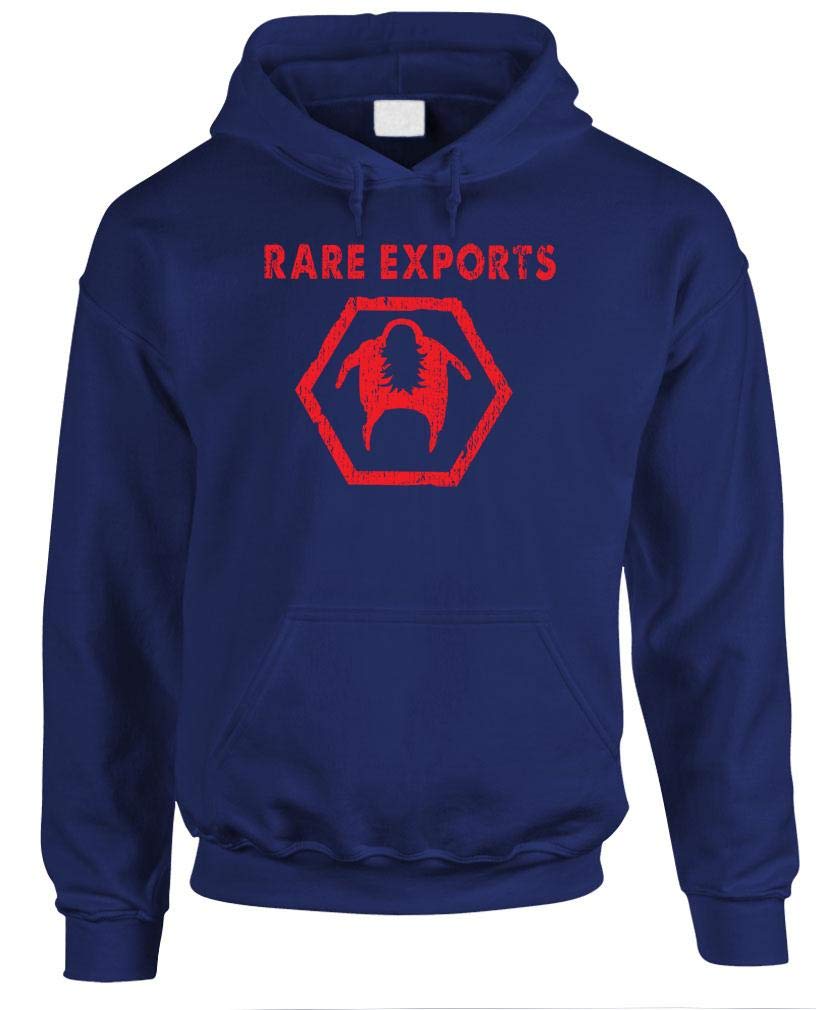 Rare Exports — Navy Hoodie — front