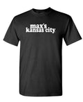 Max's Kansas City — Black T-Shirt — front