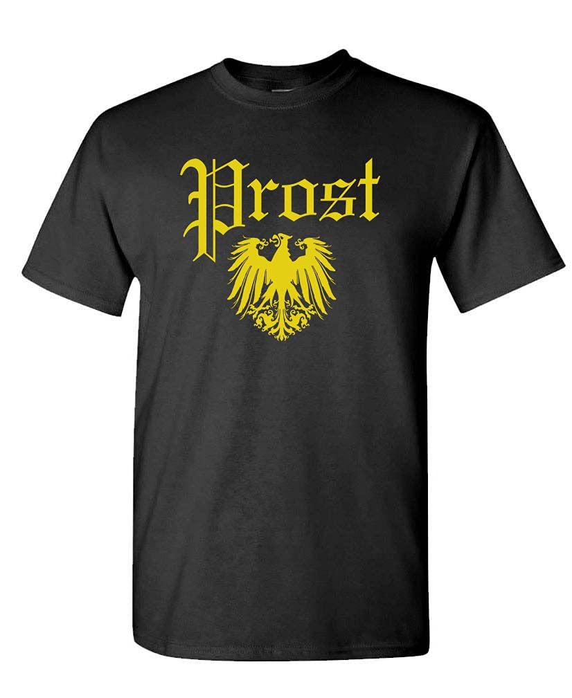 Prost German Eagle — Black T-Shirt — front