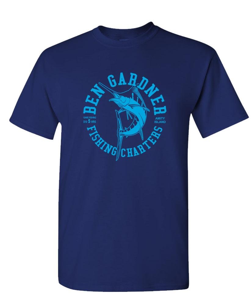 Ben Gardner Fishing Charters — Navy T-Shirt — front