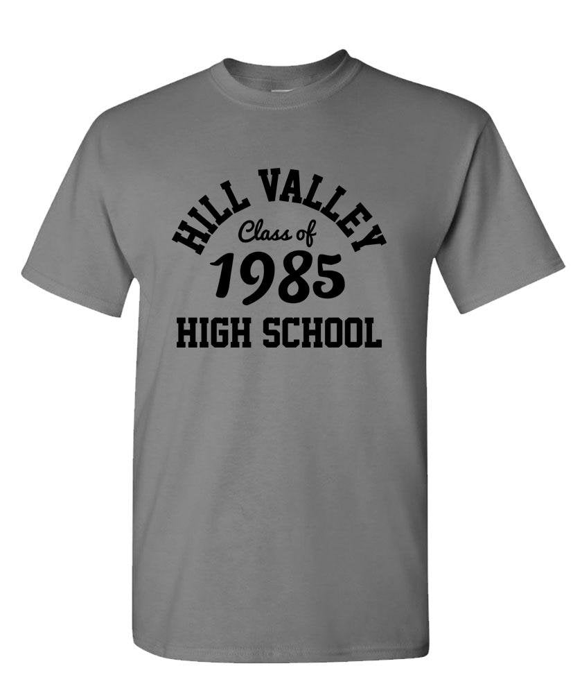Hill Valley Class of 1985 — Charcoal T-Shirt — front