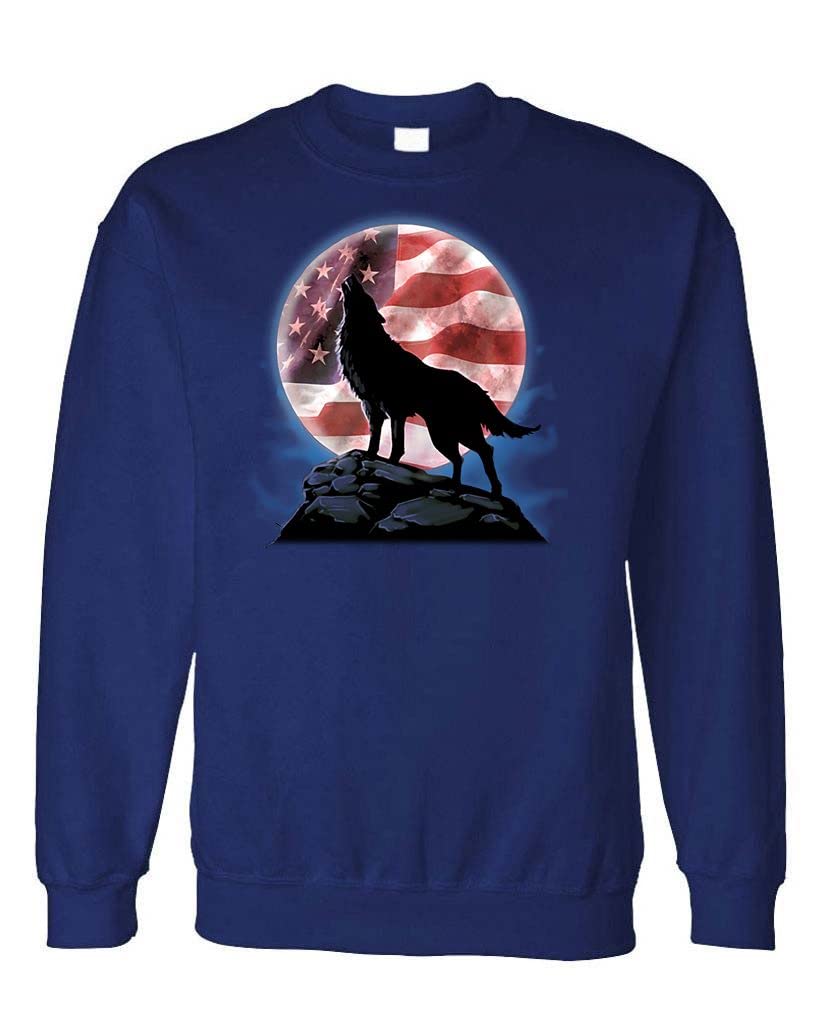 American Howl — Navy Sweatshirt — front