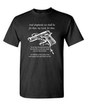 Shepherds Prayer — Black T-Shirt — front
