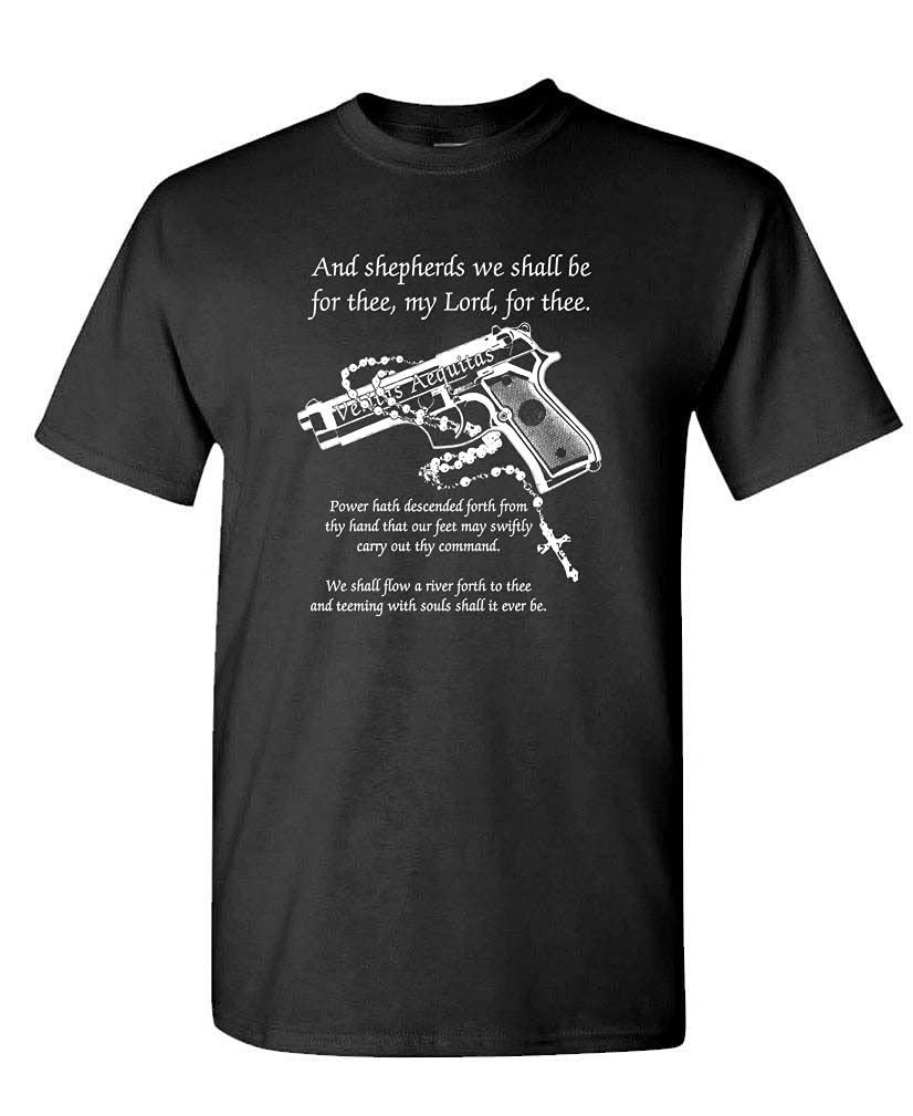Shepherds Prayer — Black T-Shirt — front