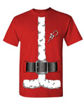 Santa Claus Suit Costume — Red T-Shirt — front