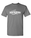Happy Herbs — Charcoal T-Shirt — front