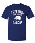 Tree Hill High School Alumni — Navy T-Shirt — front