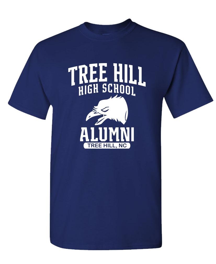 Tree Hill High School Alumni — Navy T-Shirt — front