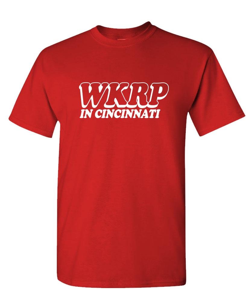 WKRP in Cincinnati T-Shirt - Red