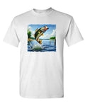 Smallmouth Bass — White T-Shirt — front