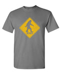 Bigfoot Crossing — Charcoal T-Shirt — front
