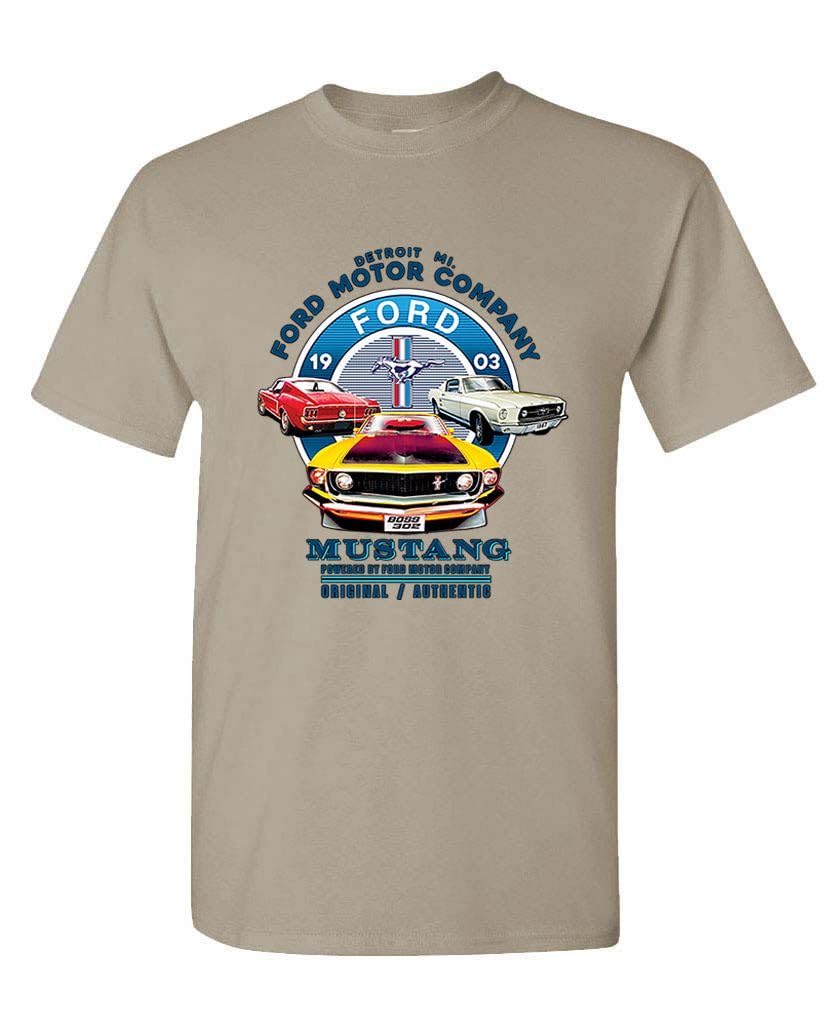 Ford Mustang 1903 — Sand T-Shirt — front