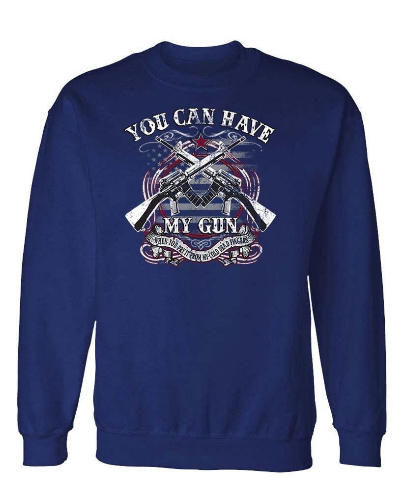 Cold Dead Fingers — Navy Sweatshirt — front