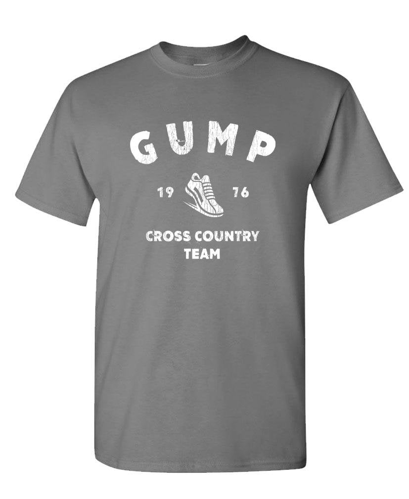 Gump Cross Country Team 1976 — Charcoal T-Shirt — front