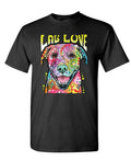 Lab Love — Black T-Shirt — front