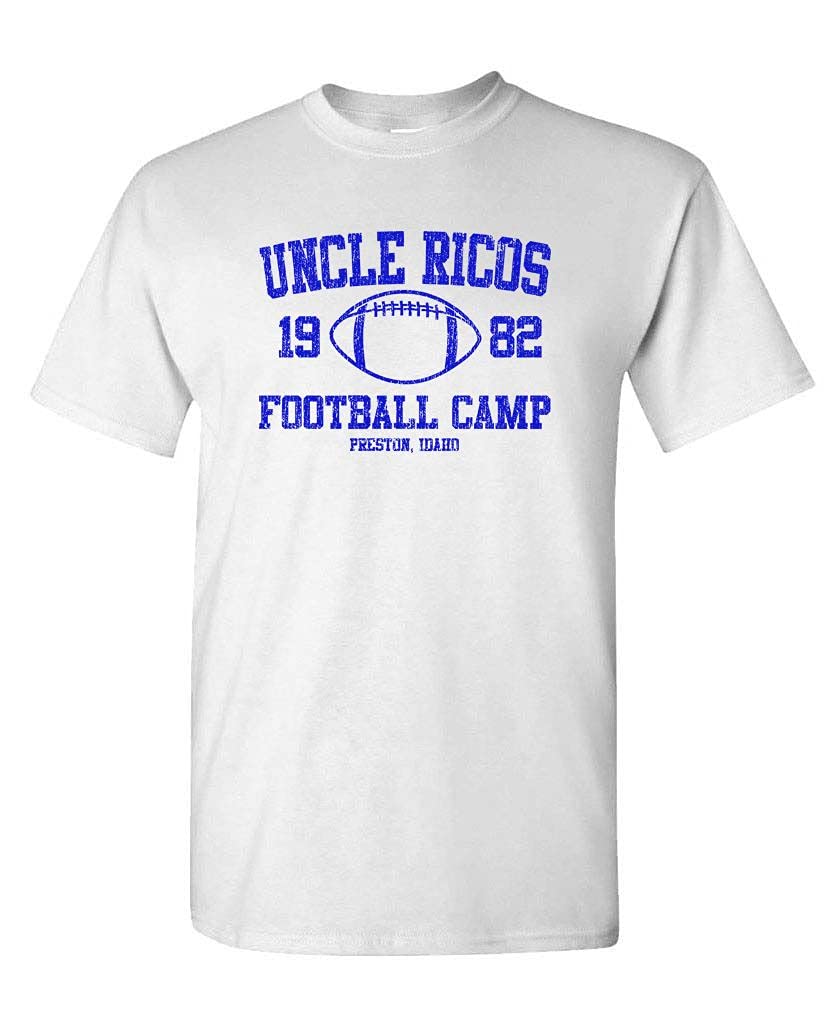 Uncle Rico's Football Camp — White T-Shirt — front