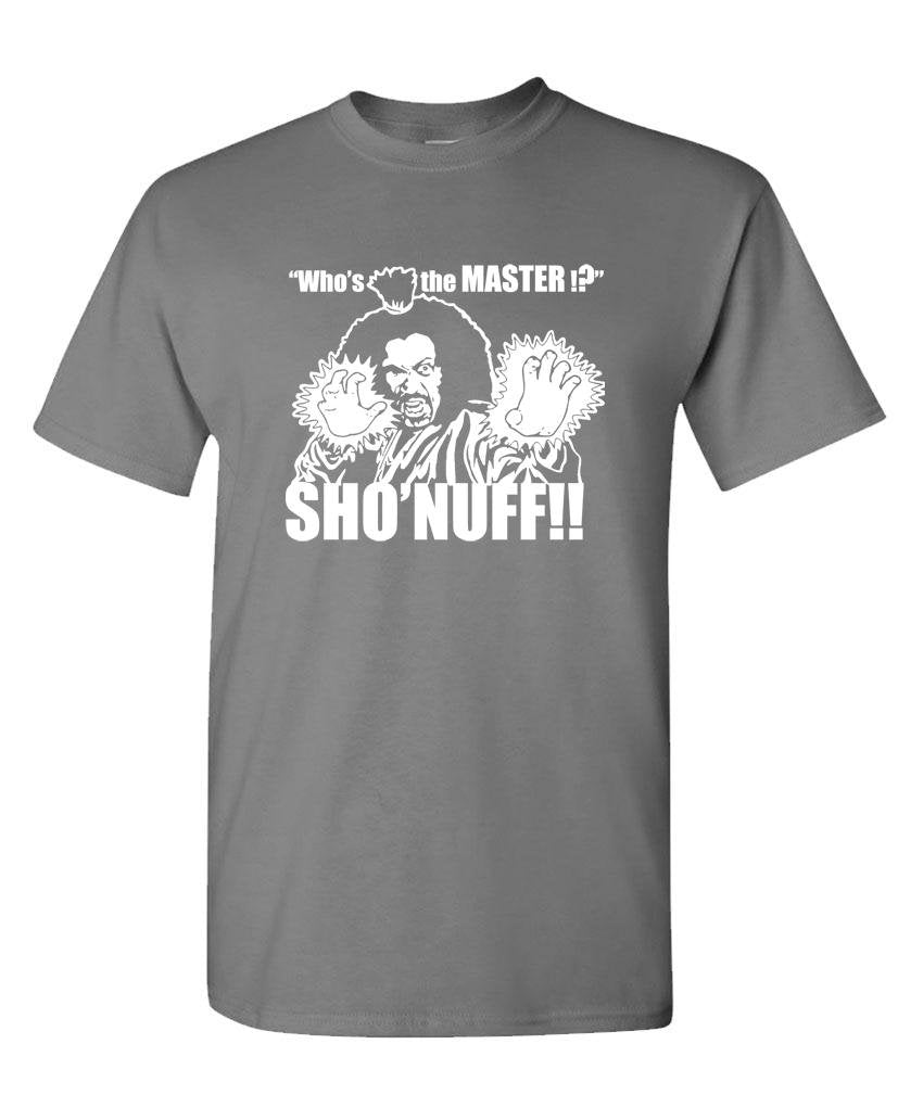 Sho Nuff — Charcoal T-Shirt — front