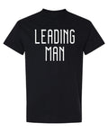 Leading Man — Black T-Shirt — front