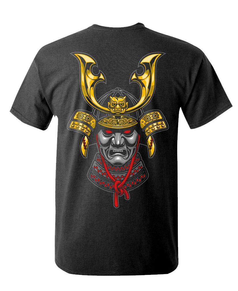 Bushido Samurai — Black T-Shirt — front