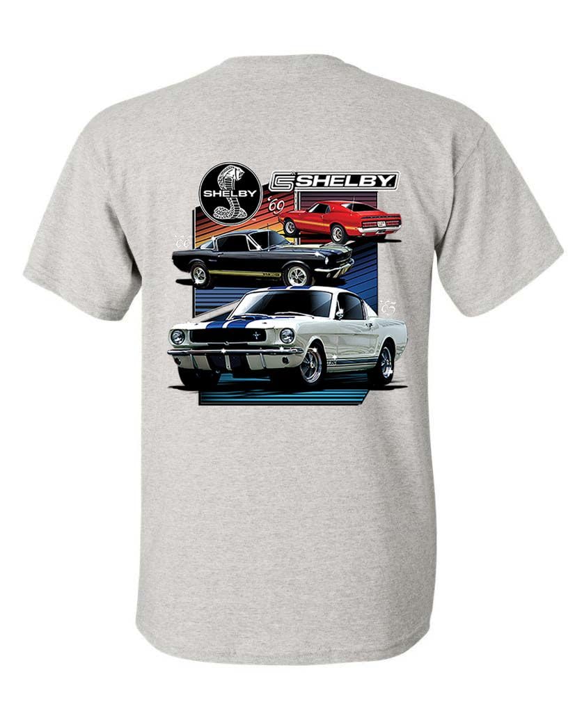 Shelby Cobra Classics — Ash T-Shirt — rear view 1
