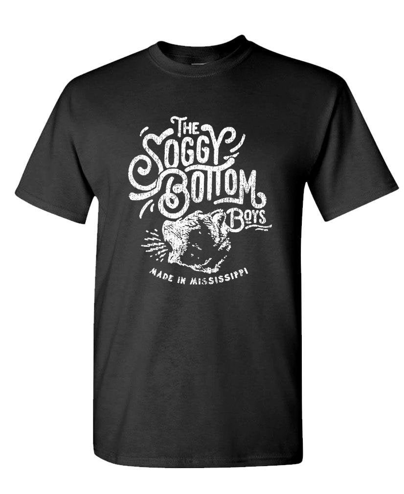 The Soggy Bottom Boys — Black T-Shirt — front