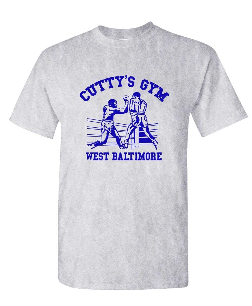 Cutty's Gym West Baltimore — Sport Gray T-Shirt — front