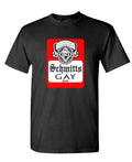 Schmitts Gay Beer — Black T-Shirt — front