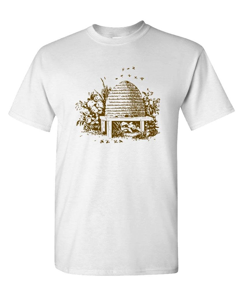 Vintage Beehive — White T-Shirt — front