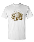 Vintage Beehive — White T-Shirt — front