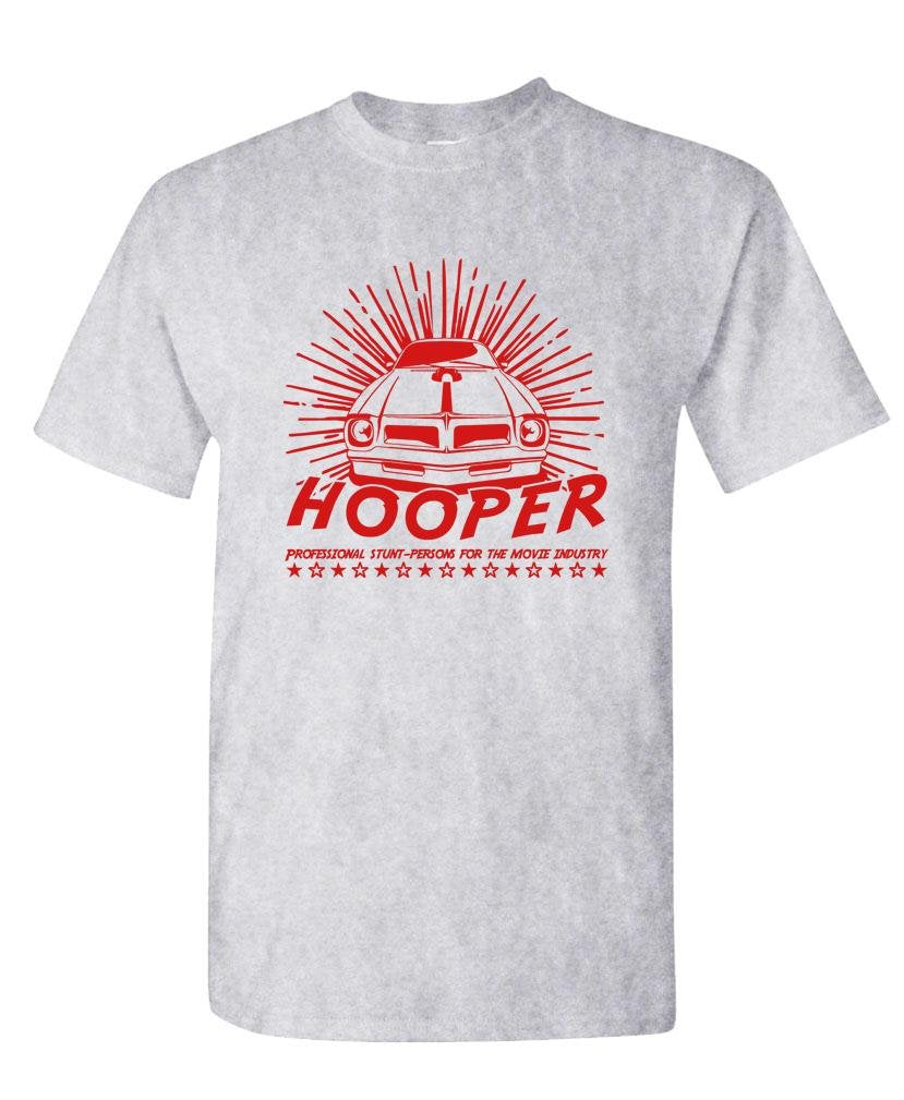 Hooper Stuntman — Sport Gray T-Shirt — front