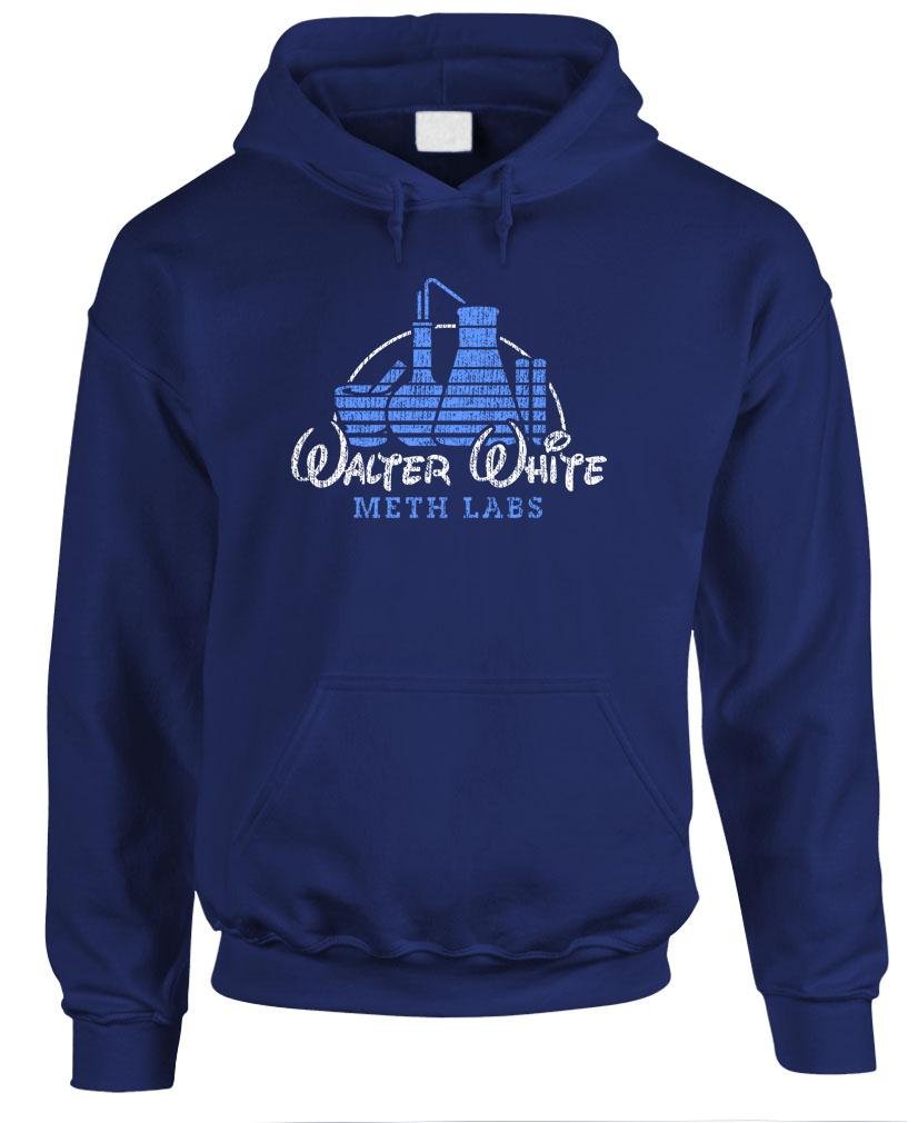 Walter White Meth Labs — Navy Hoodie — front